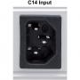 Intellinet Vertical Rackmount 24-Output Power Distribution Unit (PDU), 20 x C13 & 4 x Output C19, Removable Power Cable, Rear C20 Input
