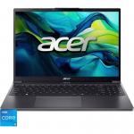 Laptop 15.3` Aspire Go 15 AG15-51P, WUXGA IPS, Procesor Intel Core i5-1334U (12M Cache, up to 4.60 GHz), 16GB DDR5, 512GB SSD, Intel Integrated Graphics, No OS, Steel Gray