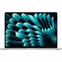 Laptop 15.3` MacBook Air 15 with Liquid Retina, M4 chip (10-core CPU), 16GB, 256GB SSD, M4 10-core GPU, macOS, Silver, INT keyboard, 2025
