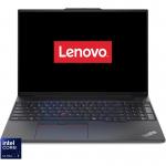 Laptop 16` ThinkPad E16 Gen 2, WUXGA IPS, Procesor Intel Core Ultra 7 155H (24M Cache, up to 4.80 GHz), 16GB DDR5, 1TB SSD, Intel Integrated Graphics, No OS, Graphite Black