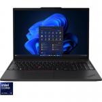 Laptop 16` ThinkPad T16 Gen 4, WUXGA IPS, Procesor Intel Core Ultra 5 225U (12M Cache, up to 4.80 GHz), 16GB DDR5, 512GB SSD, Intel Graphics, Win 11 Pro, Black
