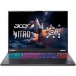Laptop Gaming 16` Nitro 16S AI AN16S-61, WUXGA IPS 180Hz, Procesor AMD Ryzen™ Al 7 350 (16M Cache, up to 5.0 GHz), 16GB DDR5, 1TB SSD, GeForce RTX 5060 8GB, No OS, Obsidian Black