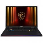 Laptop Gaming 18` Raider A18 HX A9WIG, UHD+ 120Hz, Procesor AMD Ryzen 9 9955HX3D (128M Cache, up to 5.40 GHz), 64GB DDR5, 2TB SSD, GeForce RTX 5080 16GB, Win 11 Home, Core Black