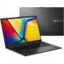 Laptop VivoBook Go 15 E1504FA-BQ1967, AMD Ryzen 5 7520U, 15.6 inch, RAM 8GB, SSD 512GB, AMD Radeon Graphics 610M, No OS, Mixed Black
