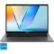 Laptop Vivobook S14 S3407VA cu procesor Intel Core i5-13420H pana la 4.6GHz, 14`, WUXGA, IPS, 16GB DDR5 RAM, 1TB SSD, Intel UHD Graphics, No OS, Matte Gray