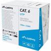 LCU6-11CU-0100-S UTP solid cable CU cat. 6 100m gray CPR + Fluke passed