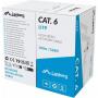 LCU6-11CU-0100-S UTP solid cable CU cat. 6 100m gray CPR + Fluke passed