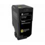 LEXMARK 74C20YE TONER CARTRIDGE YELLOW