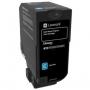 LEXMARK 74C2SCE TONER CARTRIDGE CYAN