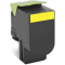 LEXMARK 80C2HY0 YELLOW TONER
