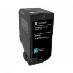 LEXMARK 84C2HCE TONER CARTRIDGE CYAN