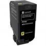 LEXMARK 84C2HY0 TONER CARTRIDGE YELLOW