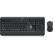 Logitech MK540 ADVANCED Wireless Keyboard and Mouse Combo, Black, US