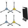 M7/M7 Pro/S8+ Spare Parts Kit: Side Brush×4pcs, Cleaning Brush×1pc