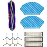 M7 Spare Parts Kit: Side Brush×6pcs, Main Brush×1pc, HEPA Filter×3pcs, Mopping Cloth×2pcs