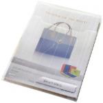 Mapa cu burduf si eticheta, 3 buc/set, Leitz Combi File Jumbo - transparent