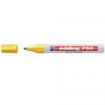 Marker cu efect de lac, Edding, Paint 750, Galben