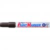 Marker cu vopsea Artline 400XF, corp metalic, varf rotund 2.3mm - maro