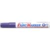 Marker cu vopsea Artline 400XF, corp metalic, varf rotund 2.3mm - violet