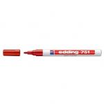 Marker, Edding, 1-2 mm, Rosu