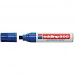 Marker Edding 800 permanent varf 4-12mm albastru
