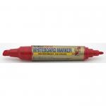 Marker pentru tabla de scris Artline 525T, doua capete - varf rotund 2.0mm/tesit 5.0mm - rosu