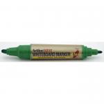 Marker pentru tabla de scris Artline 525T, doua capete - varf rotund 2.0mm/tesit 5.0mm - verde
