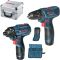 Masina de insurubat cu impact Bosch GDR 120-LI, 2 acumulatori