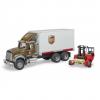 Masinuta MACK Granite UPS Logistics truck with fo