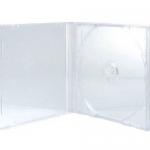 MediaRange CD-Leerhülle für 1 Dics 10.4mm transparentes Tray