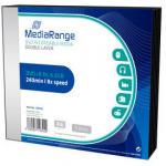 MediaRange DVD+R Double Layer 8,5GB 8x Slimcase Pack5