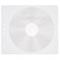 MediaRange Vliestaschen für 2 Disc weiß 50er Pack