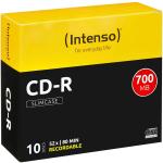Mediu de Stocare 1x10 CD-R 80 / 700MB 52x Speed, Slimcase