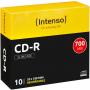 Mediu de Stocare 1x10 CD-R 80 / 700MB 52x Speed, Slimcase