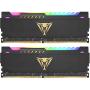 Memorie Patriot Viper Steel RGB 16GB DDR4 3200MHz CL18 Dual Channel Kit