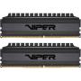 Memorii Patriot Viper 4 Blackout, 16GB, set 2x8GB, DDR4-4400Mhz, CL18, Dual Channel