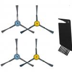 Midea I5C Spare Parts Kit: Side Brush×4pcs, Cleaning Brush×1pc