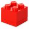 Mini cutie depozitare LEGO 2x2 rosu (40111730)