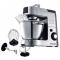 Mixer cu bol Heinner Master Collection HPM-1500XMC, 1500 W, Bol 5.5 l, 6 Viteze, Argintiu/Negru