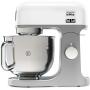 Mixer cu bol Kenwood Chef KMX750WH, 1000W, 6 trepte, Bol Inox 5 l, Argintiu