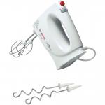 Mixer de mana Bosch MFQ3030, 350 W, 4 viteze, Alb