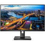Monitor IPS LED Philips 23.8 242B1/00, Full HD (1920 x 1080), VGA< DVI, HDMI, DisplayPort, Pivot, Boxe, 75 Hz (Negru)