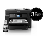 Multifunctional inkjet monocrom Epson EcoTank M15140, Duplex, Retea, Wireless, A3+