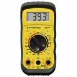 Multimetru digital Trotec BE47  Protectie CAT II 600 V /CAT III 300 V  Functie de testare dioda si baterie