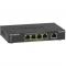 NETGEAR GS305Pv3 Unmanaged Gigabit Ethernet (10/100/1000) Power over Ethernet (PoE) Black