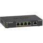 NETGEAR GS305Pv3 Unmanaged Gigabit Ethernet (10/100/1000) Power over Ethernet (PoE) Black