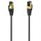 Network Cable, CAT-8, 40 Gbit/s, S/FTP Shielded, Halogen-free, 3.00 m