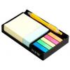 Notes autoadeziv cu suport, 76 x 76/76 x 25/45 x 12 mm, Stick`n - culori asortate