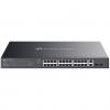 Omada ES228GMP network switch Managed L2 Gigabit Ethernet (10/100/1000) Power over Ethernet (PoE) Black