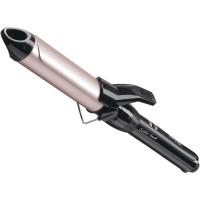 Ondulator BaByliss ProLarge C332E, 180 grade, Invelis ceramic, 32 mm, Negru
